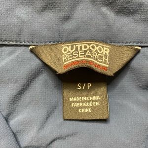 Outdoor research quarter zip small men's